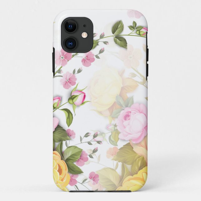 Bouquets von Rose 4 Case-Mate iPhone Hülle (Rückseite)