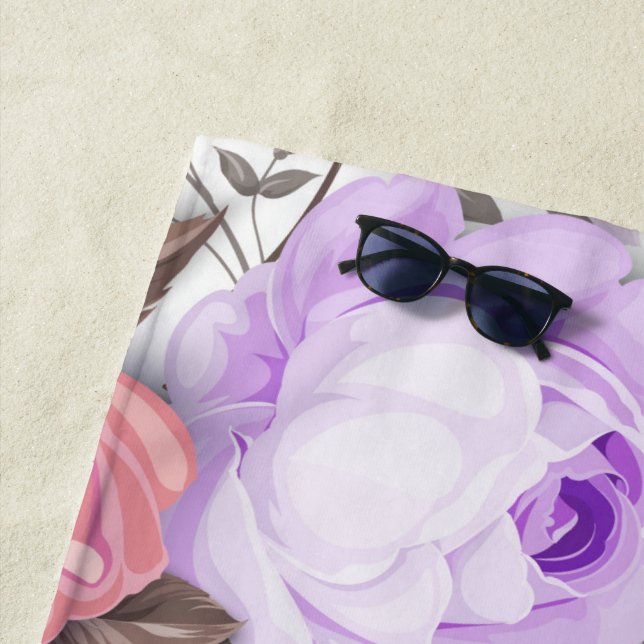 Bouquets von Rose 5 Strandtuch (Beispiel)