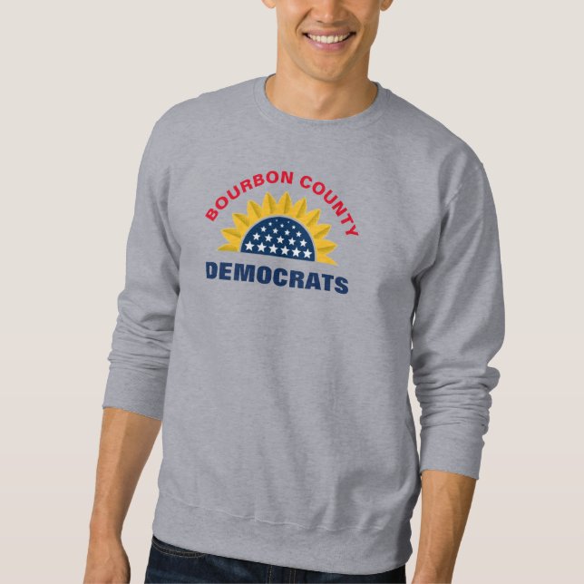Bourbon Co-Demokraten unisex Sweatshirt (Vorderseite)
