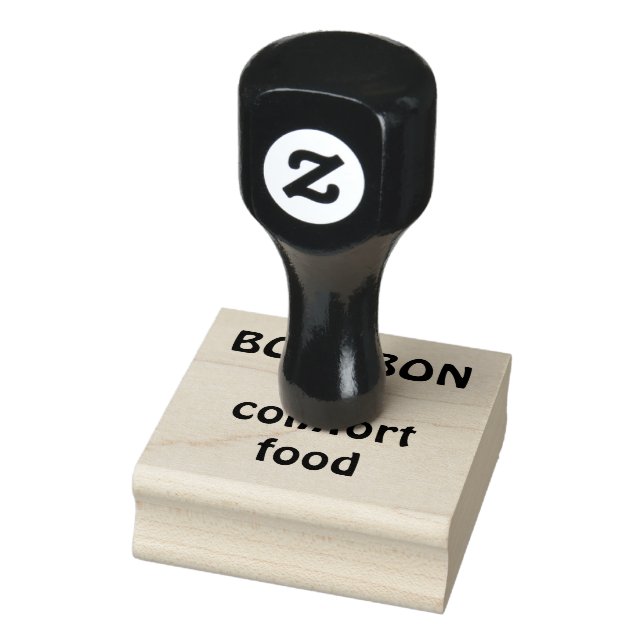 BOURBON IST KOMFORTABEL GUMMISTEMPEL (Stempel)