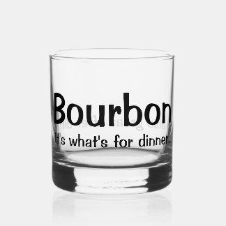 Bourbon ist köstlich whiskyglas