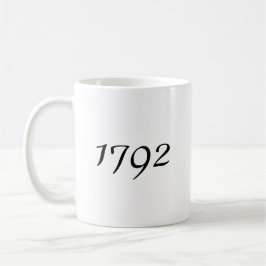 Bourbon-Liebhaber Schwarz-Weiß-Kaffeetasse Kaffeetasse