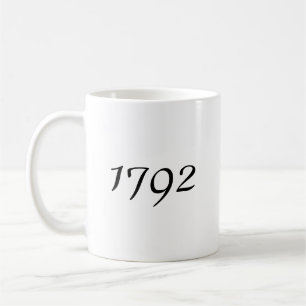 Bourbon-Liebhaber Schwarz-Weiß-Kaffeetasse Kaffeetasse