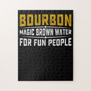 Bourbon Magic Brown Water Fun People - Whiskey Puzzle