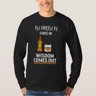 Bourbon Rein Wisdom Raus Retro Bourbon T-Shirt