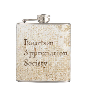Bourbon-Schätzergemeinschaft Hip Flask Flachmann