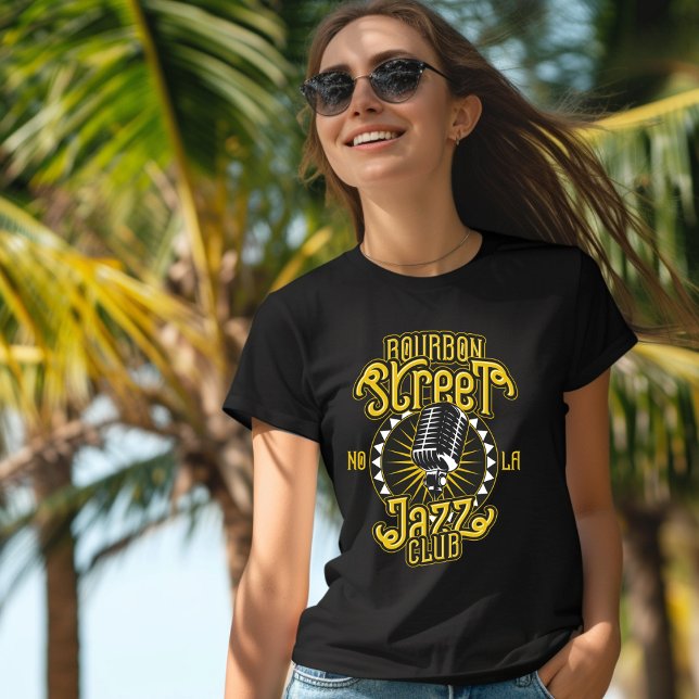 Bourbon Street Jazz Club T - Shirt (Von Creator hochgeladen)