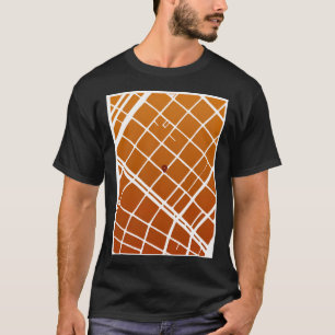 Bourbon Street Minimalistisch New Orleans Map T-Shirt