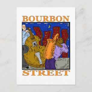 Bourbon Street Postkarte