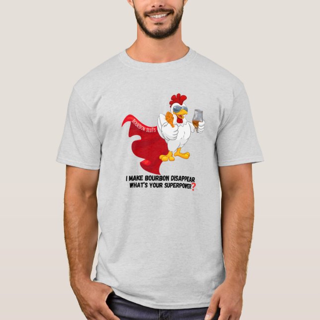 Bourbon Superpower T-Shirt (Vorderseite)