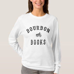 Bourbon und Bücher - Ich trinke Bourbon Whiskey Ma T-Shirt