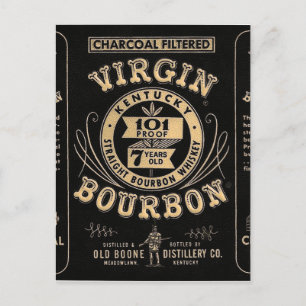 Bourbon-Werbespot Postkarte