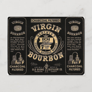Bourbon-Werbespot Postkarte