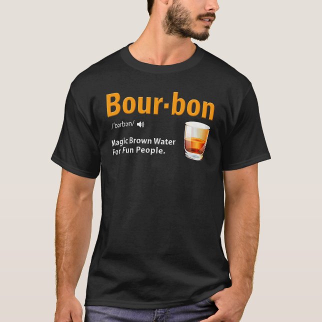 Bourbon Whiskey Bourbon Definition 2 T-Shirt (Vorderseite)