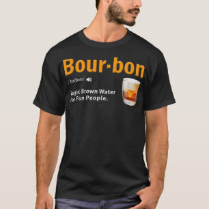 Bourbon Whiskey Lover Bourbon Definition T-Shirt