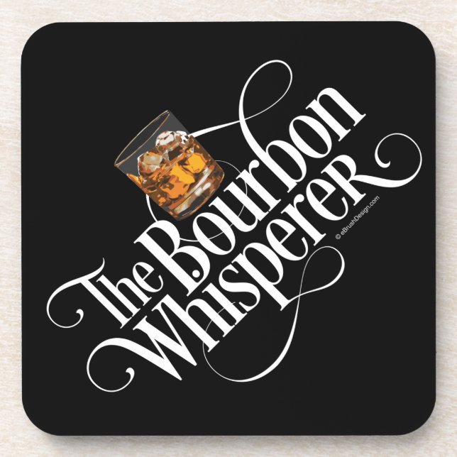 Bourbon Whisperer Untersetzer (Vorderseite)