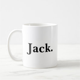 Bourbonliebhaber schwarz und weiß kaffeetasse