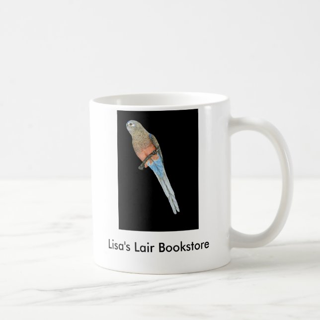 Bourkes Papagei - Neophema bourkii Tasse (Rechts)