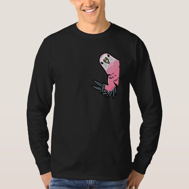 Bourke's Parrot Bird Parakeet T-Shirt (Vorderseite)
