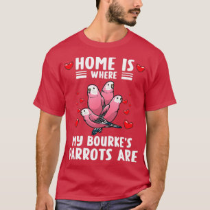 Bourkex27s Papagei Bird Lover Parakeet 5 T-Shirt