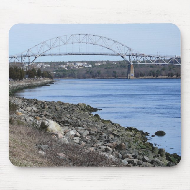 Bourne-Brücke Cape Cod Mousepad (Vorne)