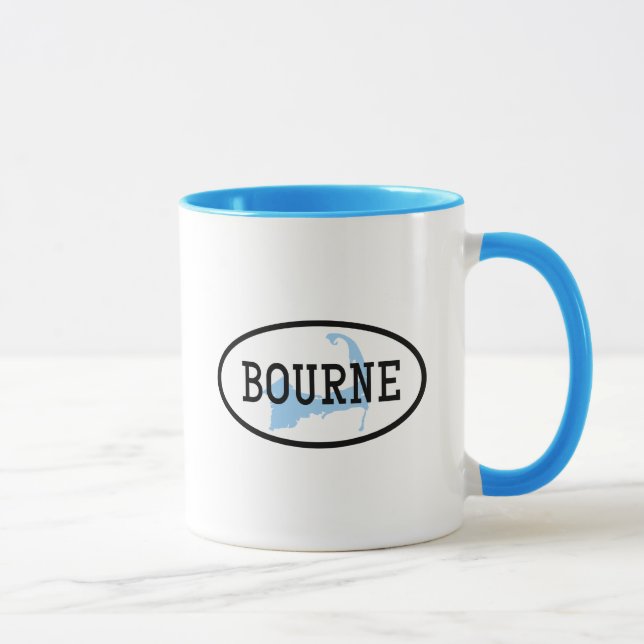 Bourne, MA Kaffeetasse (Rechts)