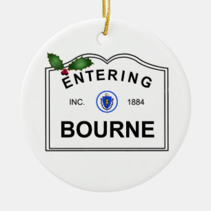 Bourne MA Keramikornament