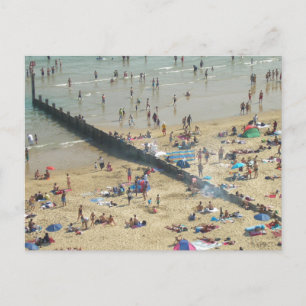 Bournemouth Beach UK Postkarte