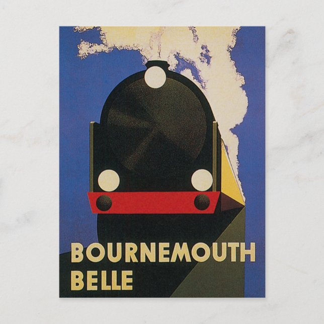 Bournemouth Belle Postkarte (Vorderseite)