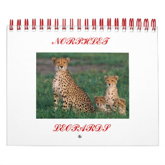 Bourretti, NORPHLET, LEOPARDS Kalender