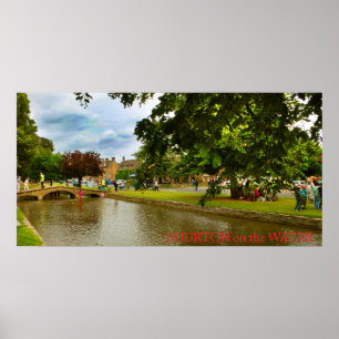 Bourton on the Water, Cotswolds, England Poster