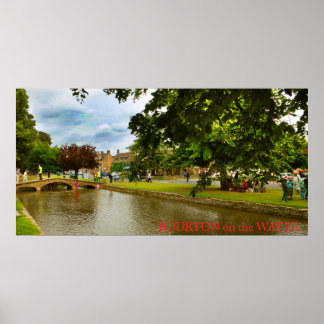 Bourton on the Water, Cotswolds, England Poster