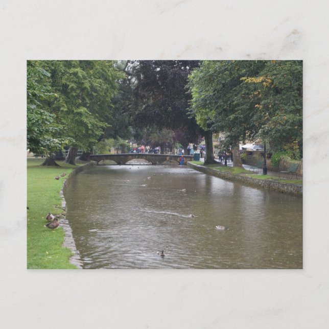 Bourton-on-the-Water-Postkarte Postkarte (Vorderseite)
