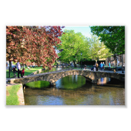 Bourton on Water Cotswolds England Fotodruck