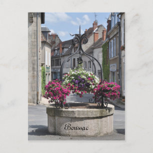 Boussac, Creuse, Frankreich, Postkarte