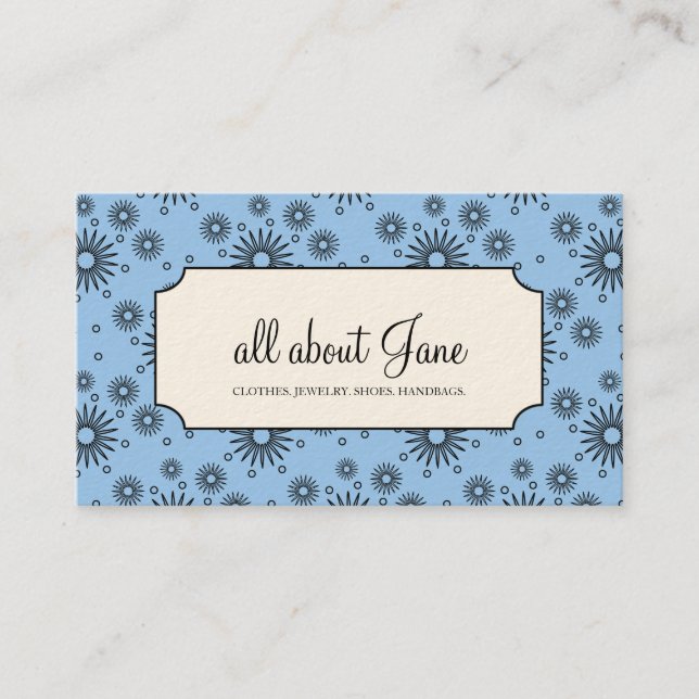 Boutique Business Cards Visitenkarte (Vorderseite)