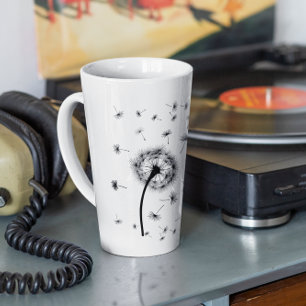 Boutique-Café Lass los Löwenzahn Botanical Milchtasse