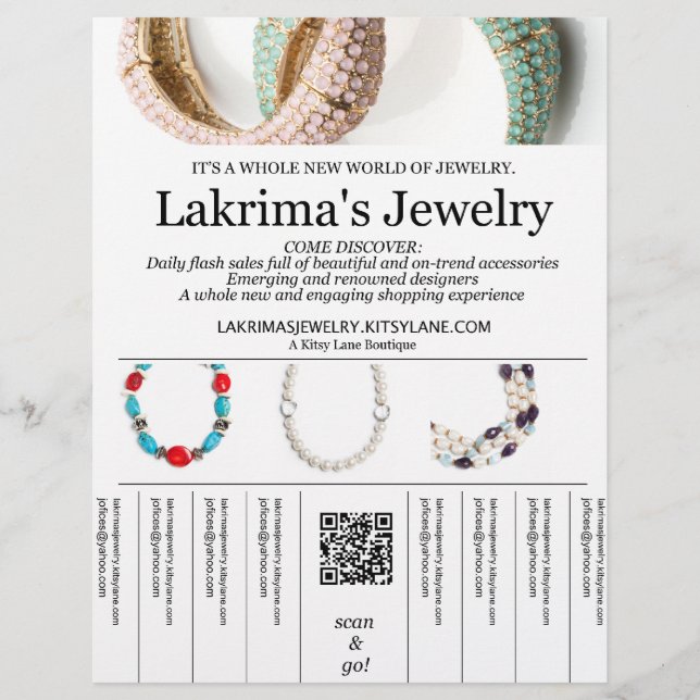 Boutique Flyer (Vorne)