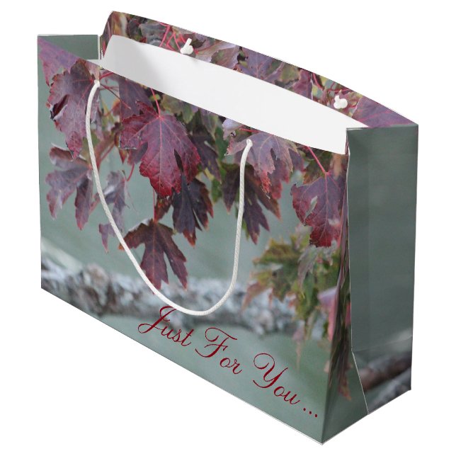 Boutique Große Geschenktüte (Rückseite Schrägansicht)