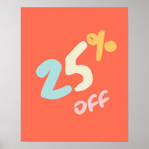 Boutique-Handelszeichen, Einzelhandelsmarken-Besch Poster