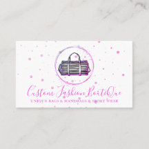 Boutique-Polka-Punkte Pink-Tragetaschen