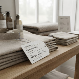 Boutique-Preisschilder, editierbare Einzelhandelss Geschenkanhänger