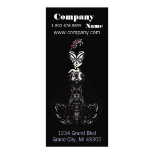 Boutique-Rackkarte Werbekarte