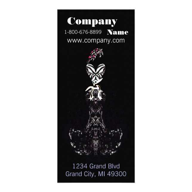 Boutique-Rackkarte Werbekarte (Vorne)