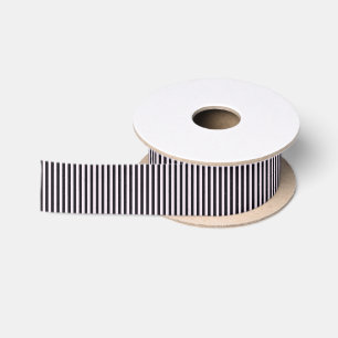 Boutique Streifen rosa und schwarz - Band 1,5" bre Satinband