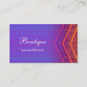 Boutique Stylisch Visitenkarte