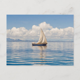 Boutre malgache postkarte