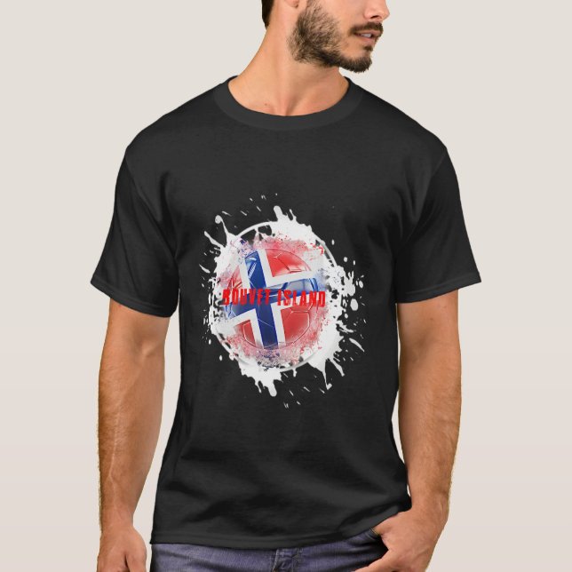 Bouvet Island Splash T-Shirt (Vorderseite)