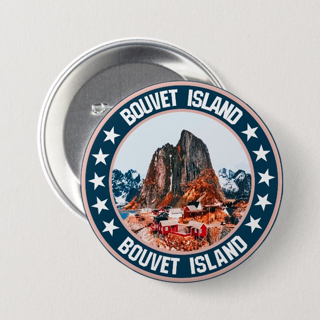 Bouvetinsel                                      button (Vorne & Hinten)