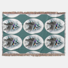 Bouvier des Flandres Christmas Decke